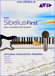 Mit Sibelius First k�nnen Sie Partituren  sehr schnell erstellen und ausdrucken, in einer Qualit�t, die professionell verlegten Werken in nichts nachsteht
