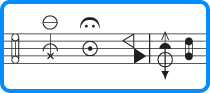 AvantGarde - Sibelius 6 now includes over 200 extra music symbols for early and contemporary music, such as prolations, Bach ornaments and clusters. 