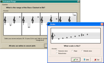 Musition Musiktheorie Harmonielehre Software